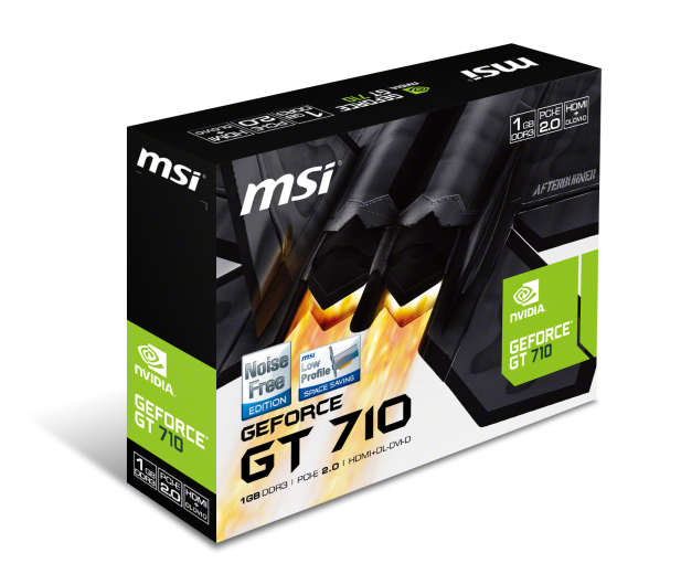 MSI GeForce GT 710 Low Profile 1GB DDR3 - 285437 - zdjęcie 5